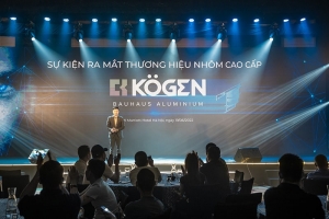Sự kiện ra mắt thương hiệu nhôm cao cấp Kogen