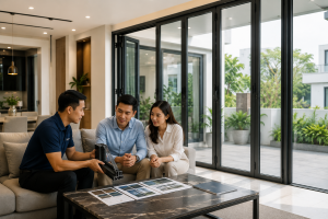 Thi công lắp đặt cửa nhôm tại TP.HCM cho nhà ở dân dụng
