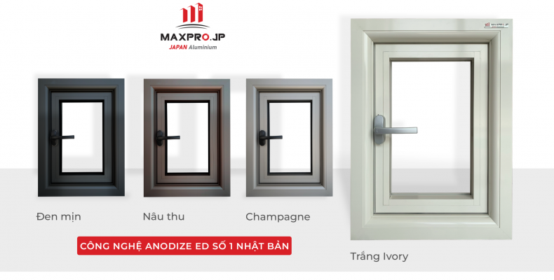 Công nghệ mới Anodize ED của thanh nhôm MAXPRO xử lý mọi bề mặt