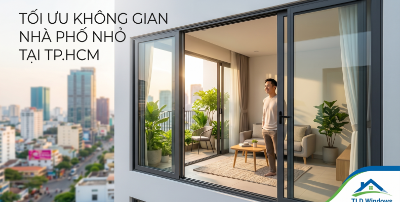 Tư vấn lắp đặt cửa nhôm tại TP.HCM cho nhà phố diện tích nhỏ