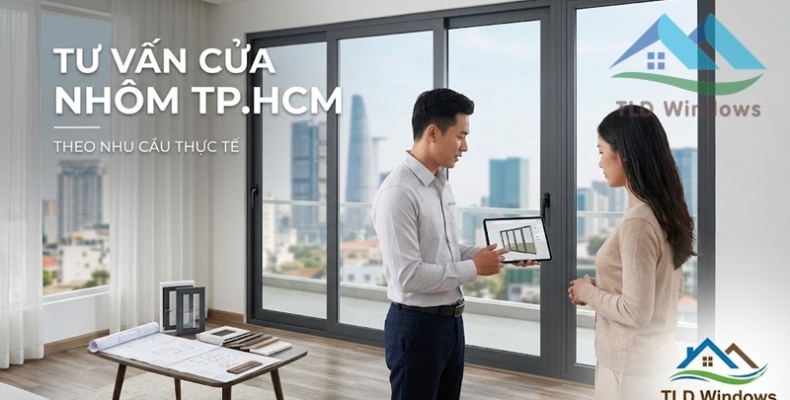 Tư vấn lắp đặt cửa nhôm tại TP.HCM theo nhu cầu sử dụng thực tế